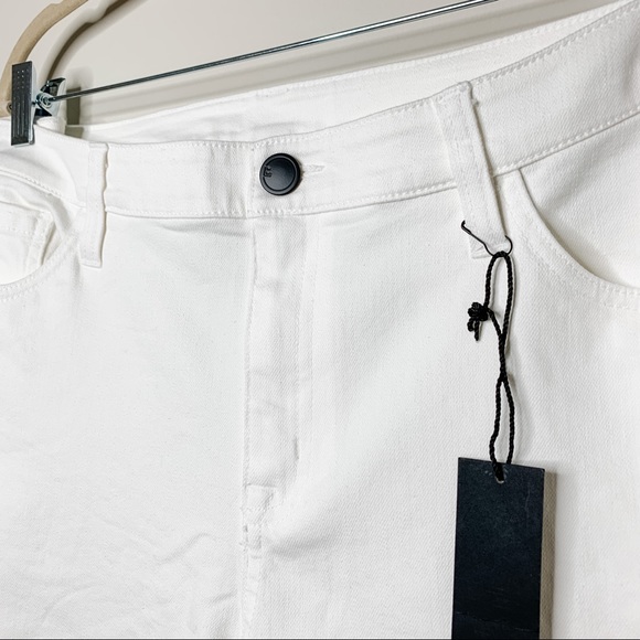 NWT Glamour x Lane Bryant White Jeans Sz 20 - Picture 5 of 6